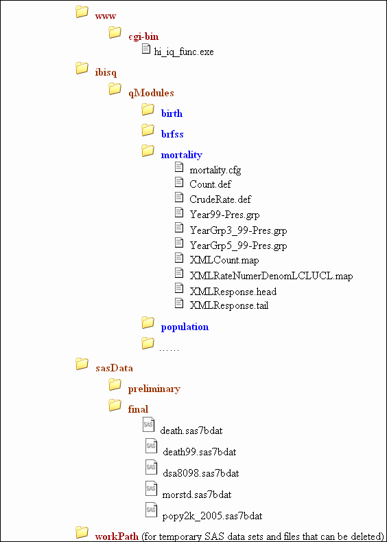 BIS-Q on SAS Server